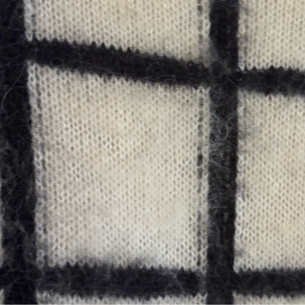 Designers Remix Charlotte Eskildsen Mohair Grid Sweater – Womens Size M - Picture 4 of 8